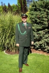  In full uniform, September 2013