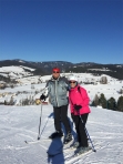 Skiing in the Pieniny, Feb. 2015 