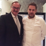 With Top Chef Modest Amaro, November 2015