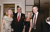 With Pierre Detry, Nestle Polska CEO, and his wife at the Christmas Dinner at Nestle Poland, Dec. 2012