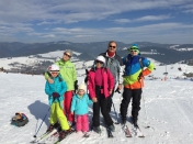 Skiing in the Pieniny, Feb. 2015 