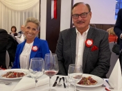 Marshal's dinner with goose meat on the occasion of Independence Day, Przysiek, Nov. 2019