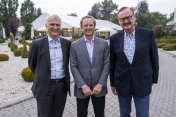 Z D. Clarkiem (CPW CEO) oraz L. Imbertem (VP) podczas wizyty CPW Senior Leadership Team w Polsce, wrzesień 2022