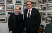 With Simon Smith, Nestle Polska CEO, Cereal Partners Poland, Dec. 2016