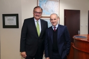 With the President of Nestle Polska SA – Mr Simon Smith, October 2014