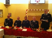 Meeting recapitulating the activities of Voluntary Fire Brigade at Lubicz in year 2011.