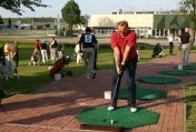 At the TatFort golf course in Toruń (2005)