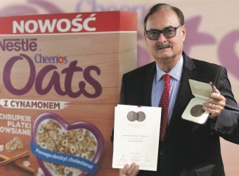European Medal for Nestlé Cheerios OATS, 2017-06-13